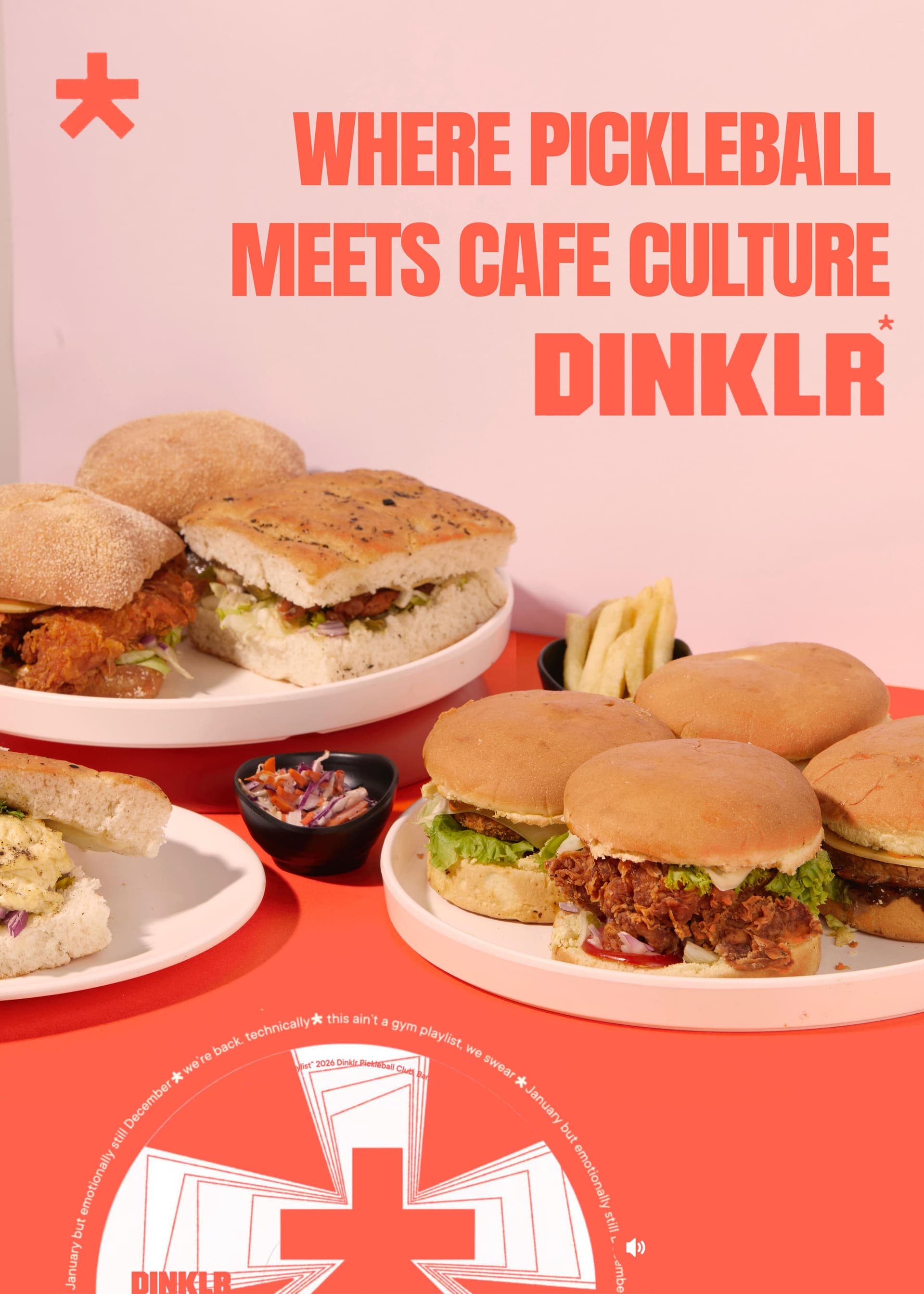 Fresh tropical food at Dinklr café